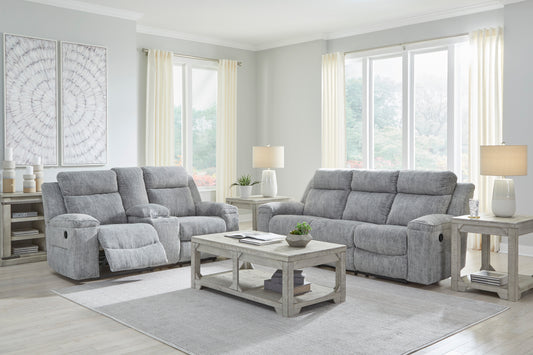 2 PC RECLINING SOFA & LOVESEAT