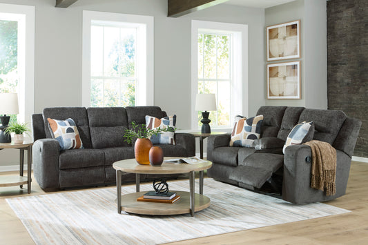 2 PC RECLINING SOFA & LOVESEAT