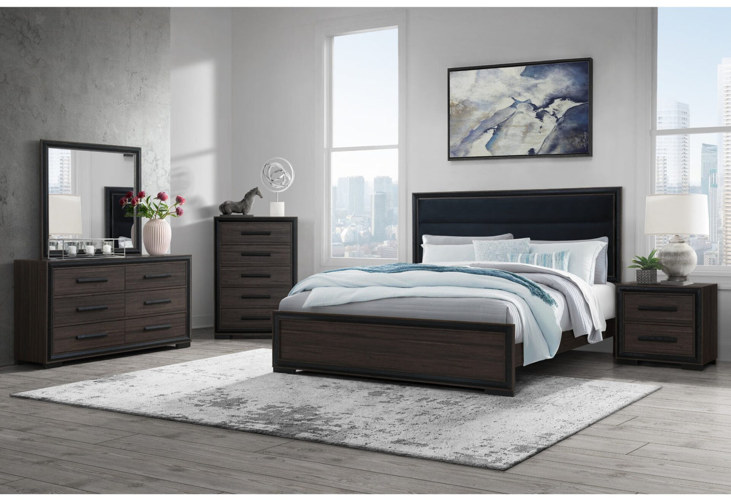 5 PC BEDROOM SET