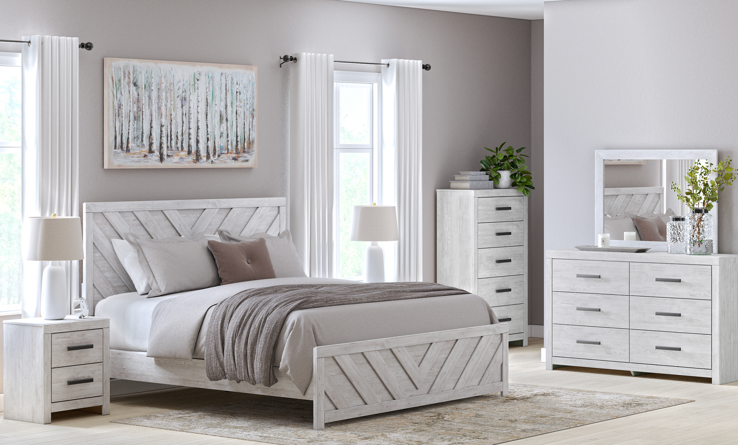 5 PC BEDROOM SET
